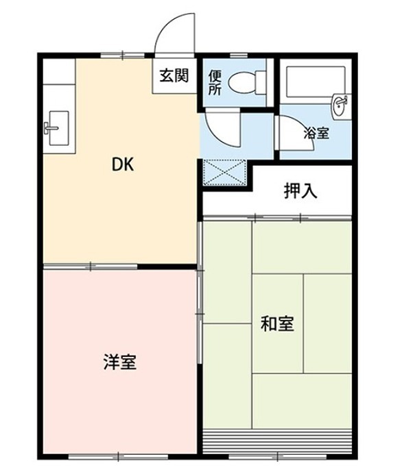 みやこハイツ（南） 間取り