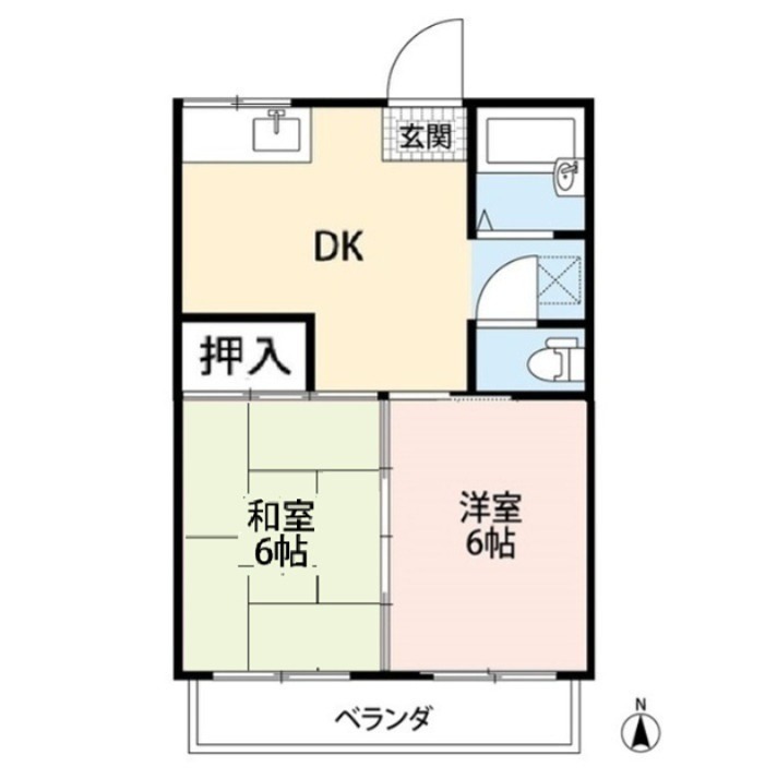 フジハイム 間取り