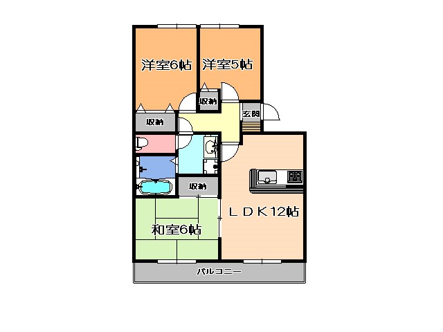エスポワール今泉 間取り
