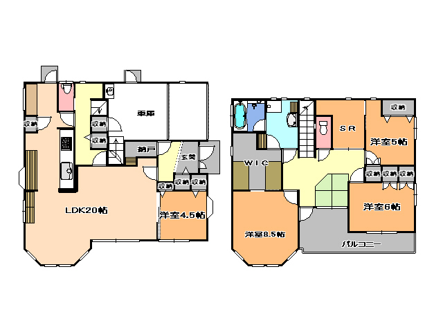 金田一般住宅 間取り