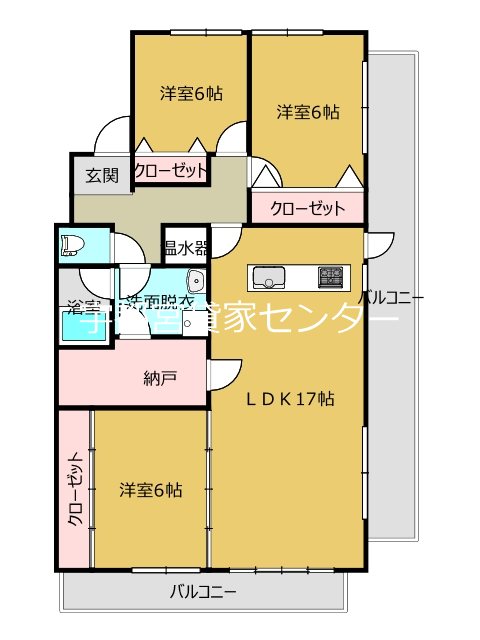 イーストパレス 間取り