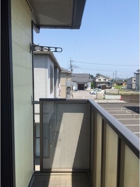 アンソレイエＦ ベランダ