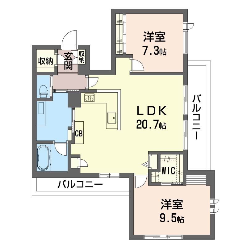 ミレアージュ 間取り