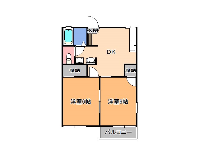 シャインハイツⅤ 間取り