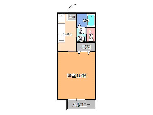 panaトーカンⅠ 間取り