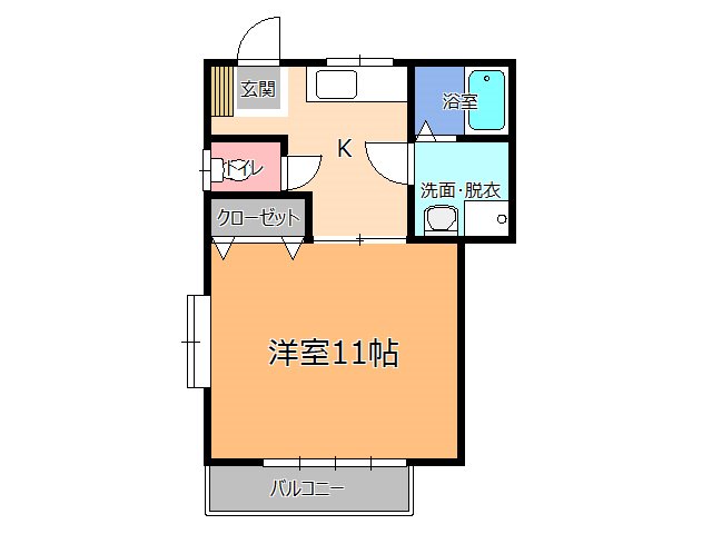 伊藤コーポ６ 間取り