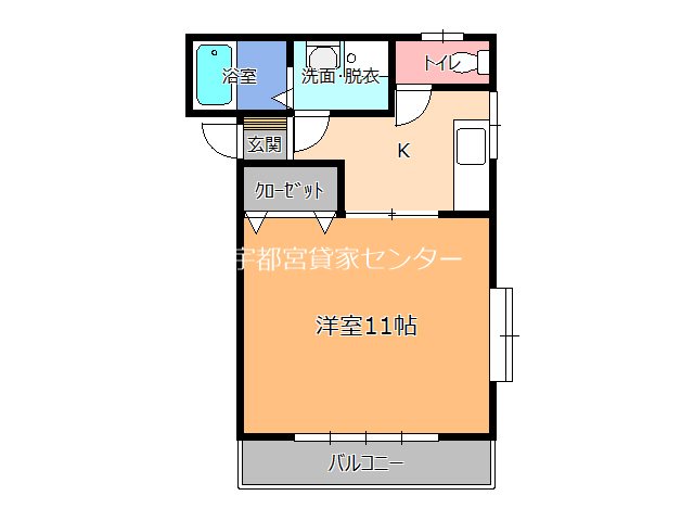 伊藤コーポ６ 間取り