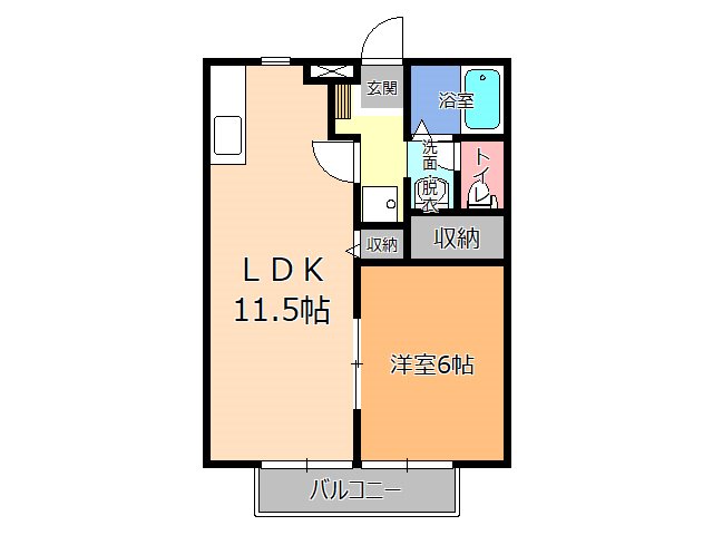 ノーブルクロードⅢ 間取り