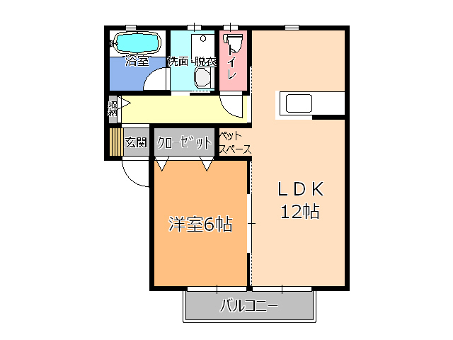 スペランツＢ 間取り