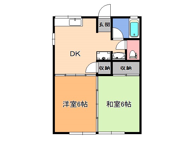 コーポさわ 間取り