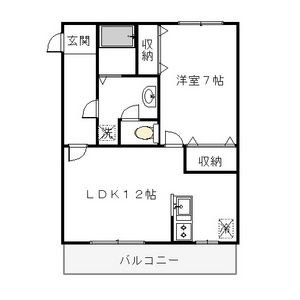 ヴィアステージ清原台Ｂ 間取り