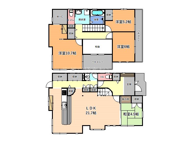 今泉町戸建 間取り