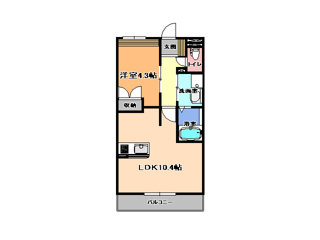 イーストヒルズ宿郷 間取り
