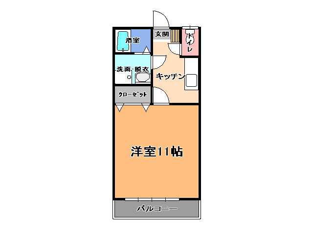 エイトハイツC 間取り