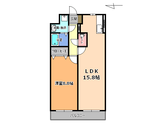 壱番館元今泉 間取り