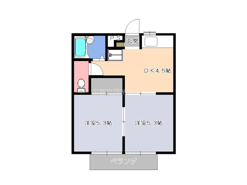 赤羽ハイツ 間取り
