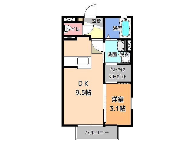 ブランクロスⅧ 間取り
