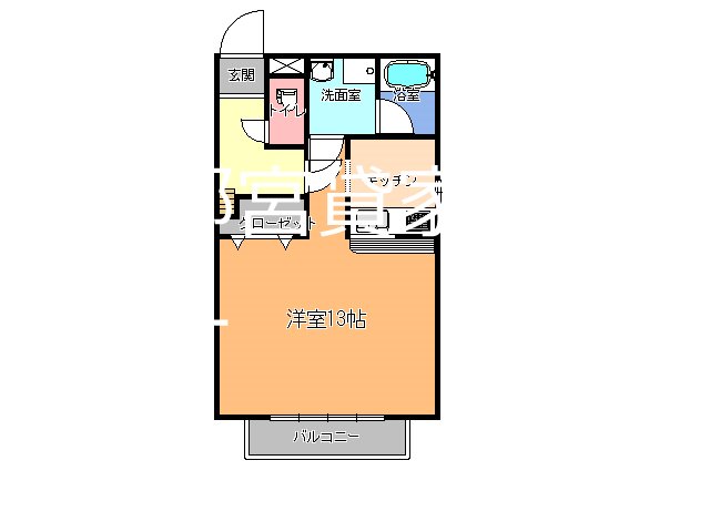 テクノコーポ７ 間取り
