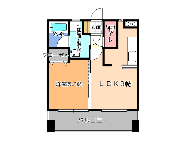 アルファレジデンスイースト 間取り