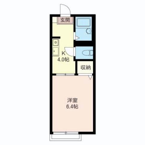 エスペランサⅡ 103号室 間取り