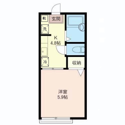 パークハイツ 間取り図