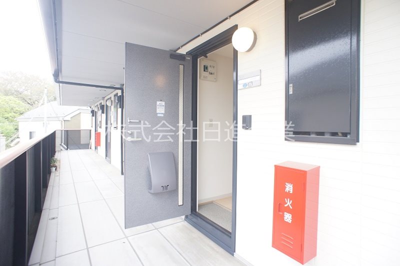 パークハイツ 玄関