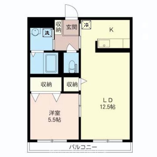 レジデンス薬園台 302号室 間取り