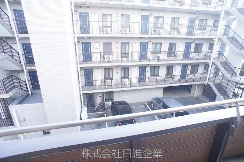 レジデンス薬園台 ベランダ