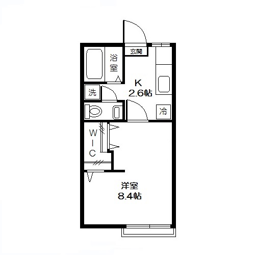 プラムガーデン津田沼 202号室 間取り