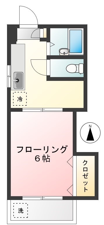 ハイツベルフラワー 間取り