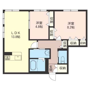 カトレアージュ 間取り