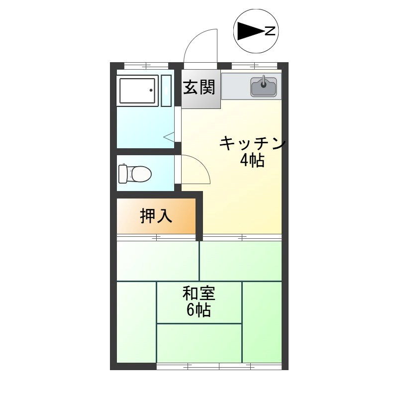 第二泉ハイツ 間取り
