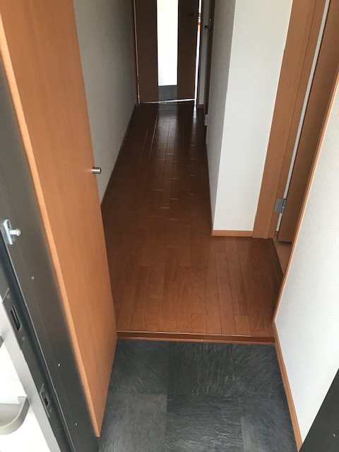 プラムコート 玄関