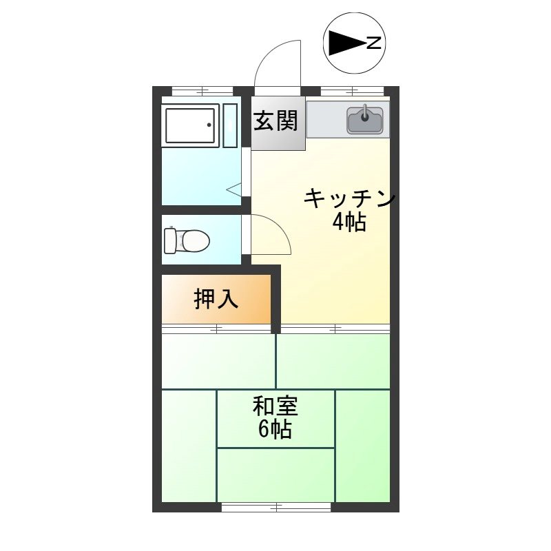 第三泉ハイツ 間取り