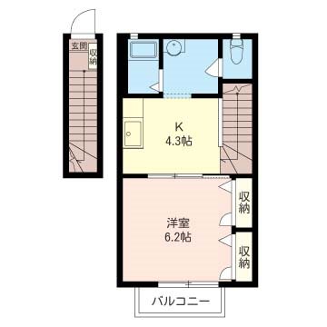 フォンテーヌ住吉 間取り