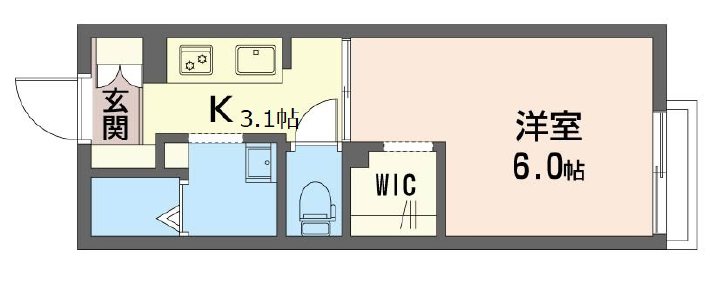マイコート中河原Ｂ 間取り