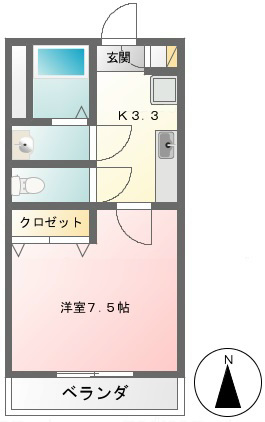 Ｓ・Ａ・レイディアンス 間取り