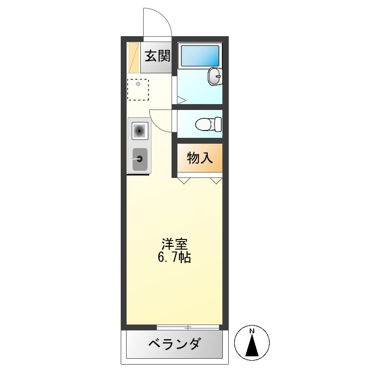 メゾンブルー 間取り