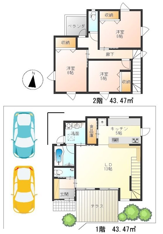 ASH若松 間取り