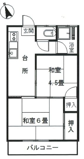 欅コーポ 間取り