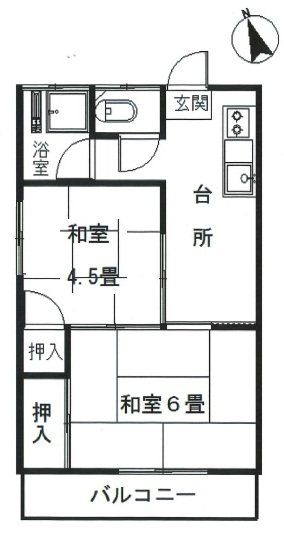 欅コーポ 間取り