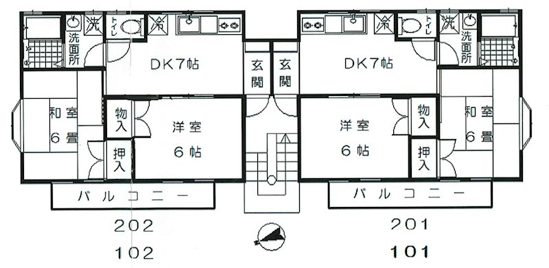 紅葉丘チューリップ 間取り
