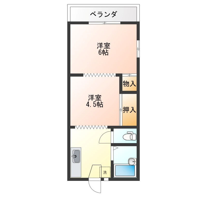 小澤荘 間取り