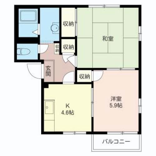 サンモールC 間取り