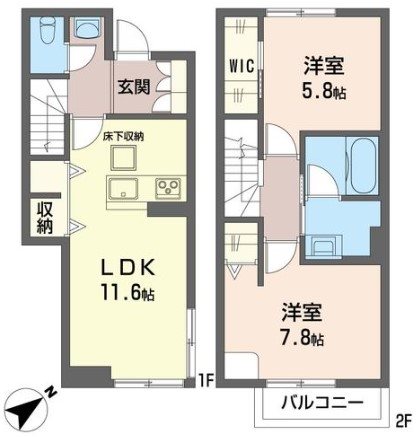 アトリエール 間取り