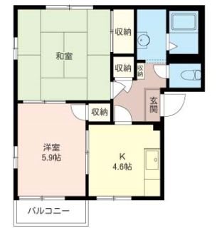 サンモールB 間取り