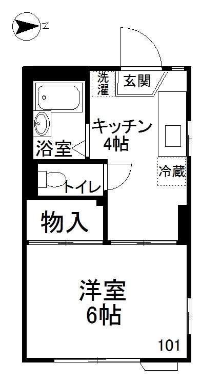 エコーハイツ 間取り