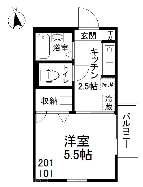 メゾン明日香 間取り