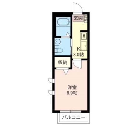フローラル国立 間取り