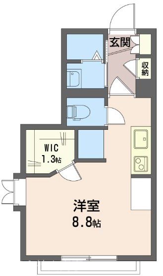 エーデル国立  間取り